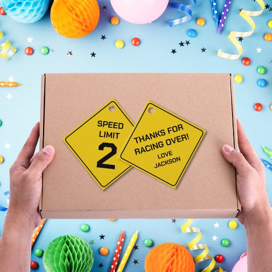 mededelingenbord | Verjaardag van kinderen met aut Bedankjes Labels