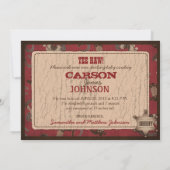 Mededelingskaart Cowboy Baby 2 Aankondiging (Achterkant)