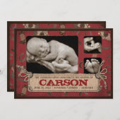 Mededelingskaart Cowboy Baby 2 Aankondiging (Voorkant / Achterkant)