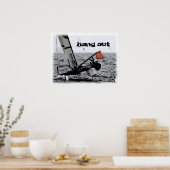 Mededinging Afbeelding Catamaran Poster (Keuken)
