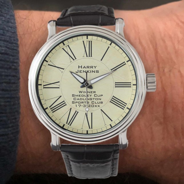 Mededinging van de mannen of Toernament Winner Horloge (Creator heeft geüpload)