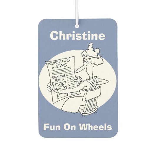 Mededinging van de zuster Spot de Boil Luchtverfrisser (Voorkant)