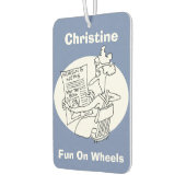 Mededinging van de zuster Spot de Boil Luchtverfrisser (Links)