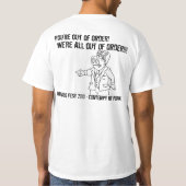 Mededingingscooker T-shirt (Achterkant)