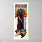 Medee (Medea) - Mucha - Art Nouveau Theater en Poster (Voorkant)