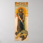 Medee van Alphonse Mucha Poster (Voorkant)