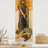 Medee van Alphonse Mucha Poster (Keuken)