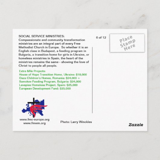 Medeleven Briefkaart (Achterkant)