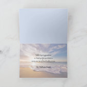 Medeleven Dank Je Vliegende Vogels Oceaan Scene Ka Kaart (Binnen)