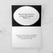 Medeleven GEDACHTEN AAN JOU | Drie Wijzen | Kerstm Feestdagen Kaart (Binnen)