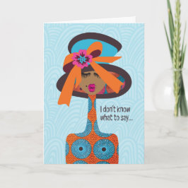 Medeleven - ik weet niet wat ik moet zeggen... bedankkaart