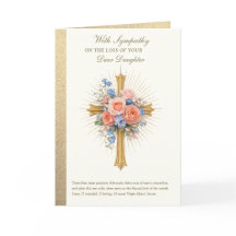 Medeleven met Dochter Gouden Kruis Bloemen