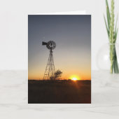 medeleven met windmolen kaart (Voorkant)