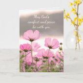 Medeleven Schoon Cosmos Tuin Bloem Kaart (Gele Bloem)