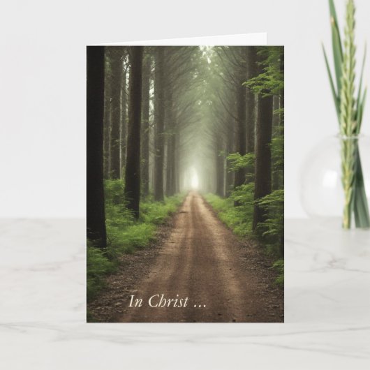 Medeleven Stofweg In Bos Kaart (Voorkant)