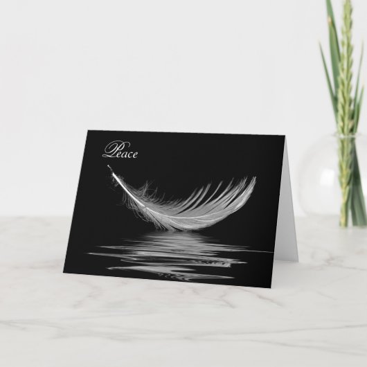Medeleven Witte Veer Waterreflectie Kaart (Voorkant)