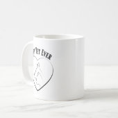 Medelevende Dierenarts Dierenverzorging Design Koffiemok (Voorkant links)