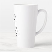 Medelevende Dierenarts Dierenverzorging Design Latte Mok (Rechts)