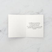 Medelevingsglasvleugelvlinder Bedankt Kaart (Binnen)