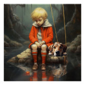 medelijdend glanzend Poster (Voorkant)