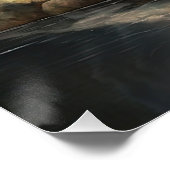 medelijdend glanzend Poster (Hoek)