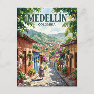 Medellín, Antioquia Colombia Briefkaart