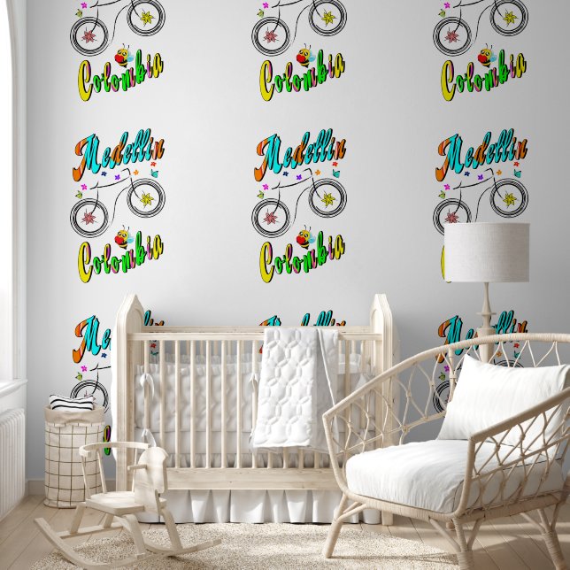 Medellin Blossom Colombia Behang (Kinderen)