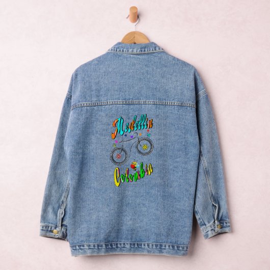 Medellin Blossom Colombia Denim Jacket (Hangar)