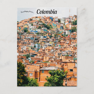 Medellin Colombia Briefkaart
