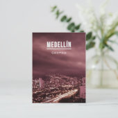 Medellin Colombia Briefkaart (Staand voorkant)
