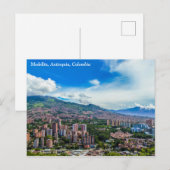 Medellín, Colombia Cerro El Volador Briefkaart (Voorkant / Achterkant)