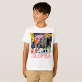 MEDELLÍN COLOMBIA Cool Graffiti Mural Shirt (Voorkant volledig)