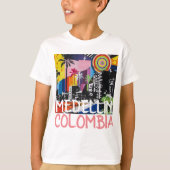 MEDELLÍN COLOMBIA Cool Graffiti Mural Shirt (Voorkant)