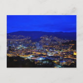 Medellin, Colombia en la noche Briefkaart (Voorkant)