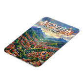 Medellín Colombia Magneet (Linkerzijde)