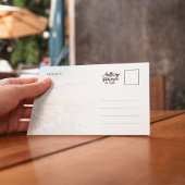 Medellin Colombia Schilderd Briefkaart