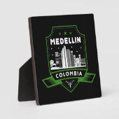 Medellin Colombia Skyline Acrylic Wall Art Fotoplaat (Voorkant)