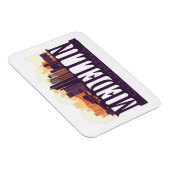 Medellin Colombia Skyline City Souvenir Magneet (Rechterzijde)