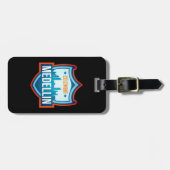 Medellin Colombia Stadsbeeld Bagagelabel (Voorkant horizontaal)