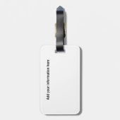 Medellin Colombia Stadsbeeld Bagagelabel (Achterkant verticaal)