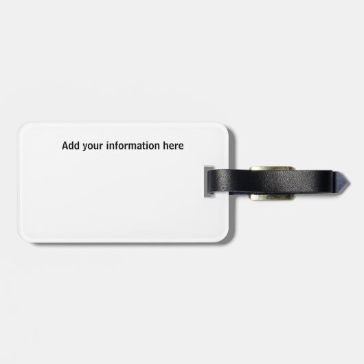 Medellin Colombia Stadsbeeld Bagagelabel (Achterkant horizontaal)