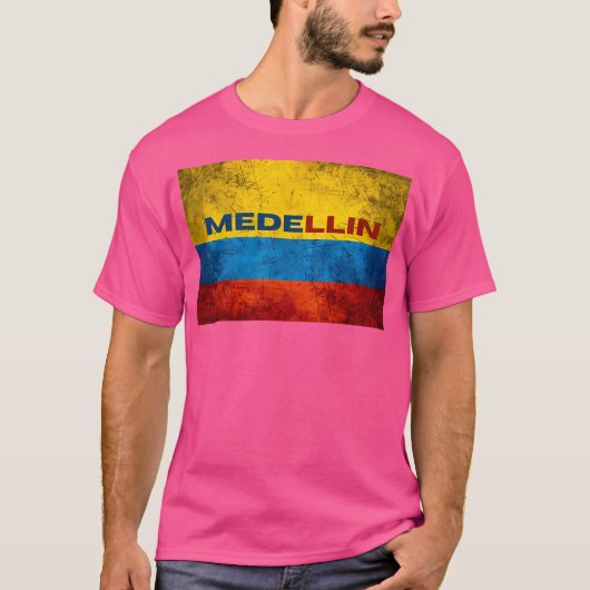 Medellin Colombia T-shirt (Voorkant)