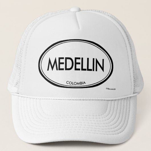 Medellin, Colombia Trucker Pet (Voorkant)