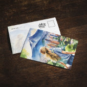 Medellin Colombia Waterverf Briefkaart