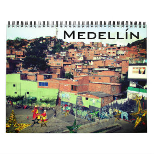 Medellín fotografie kalender
