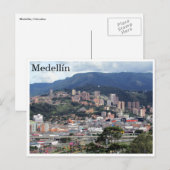 medellín hills briefkaart (Voorkant / Achterkant)
