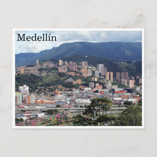 medellín hills briefkaart (Voorkant)