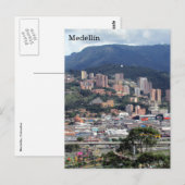 medellín hills colombia briefkaart (Voorkant / Achterkant)