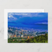 Medellín (stad van de etherische lente) briefkaart (Voorkant / Achterkant)