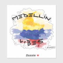 Medellín Vibes auto sticker